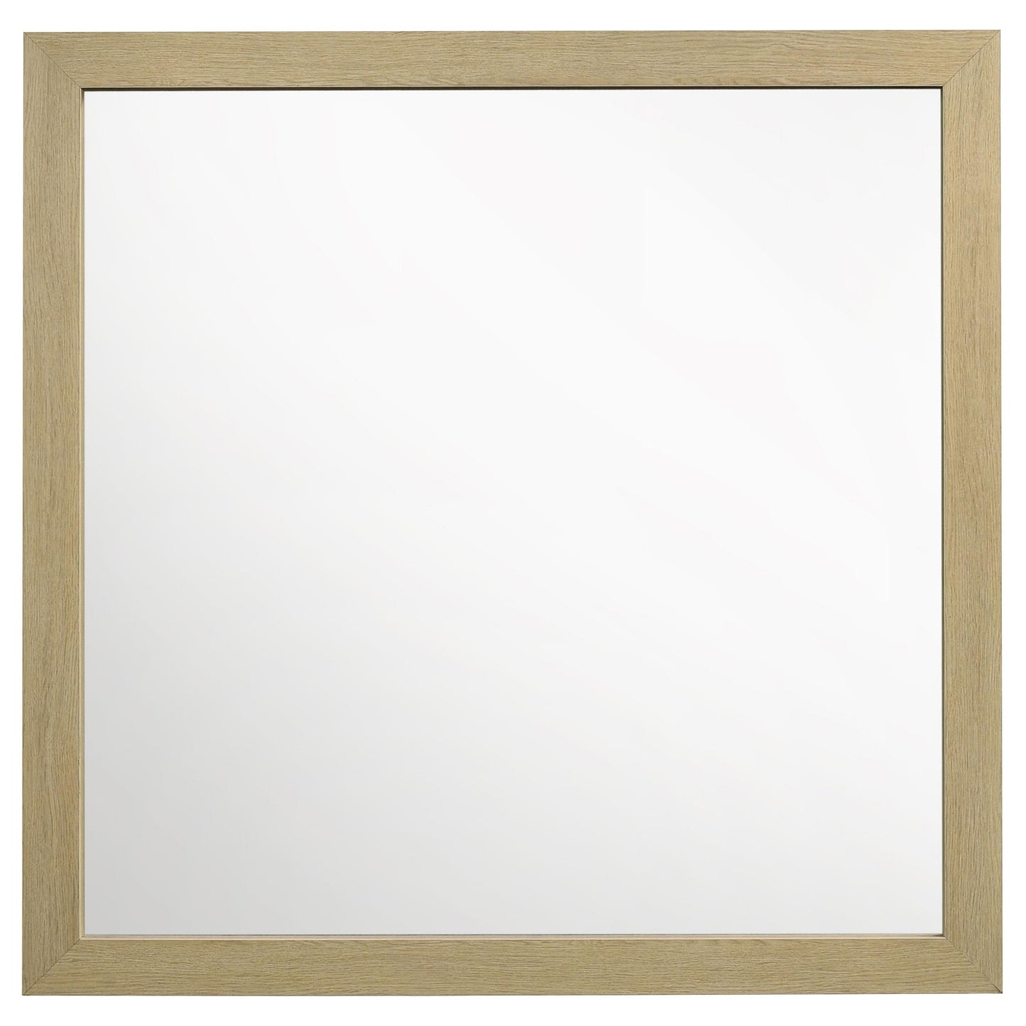  Coaster Furniture Hendricks 222654 Dresser Mirror - Light Oak IMAGE 3