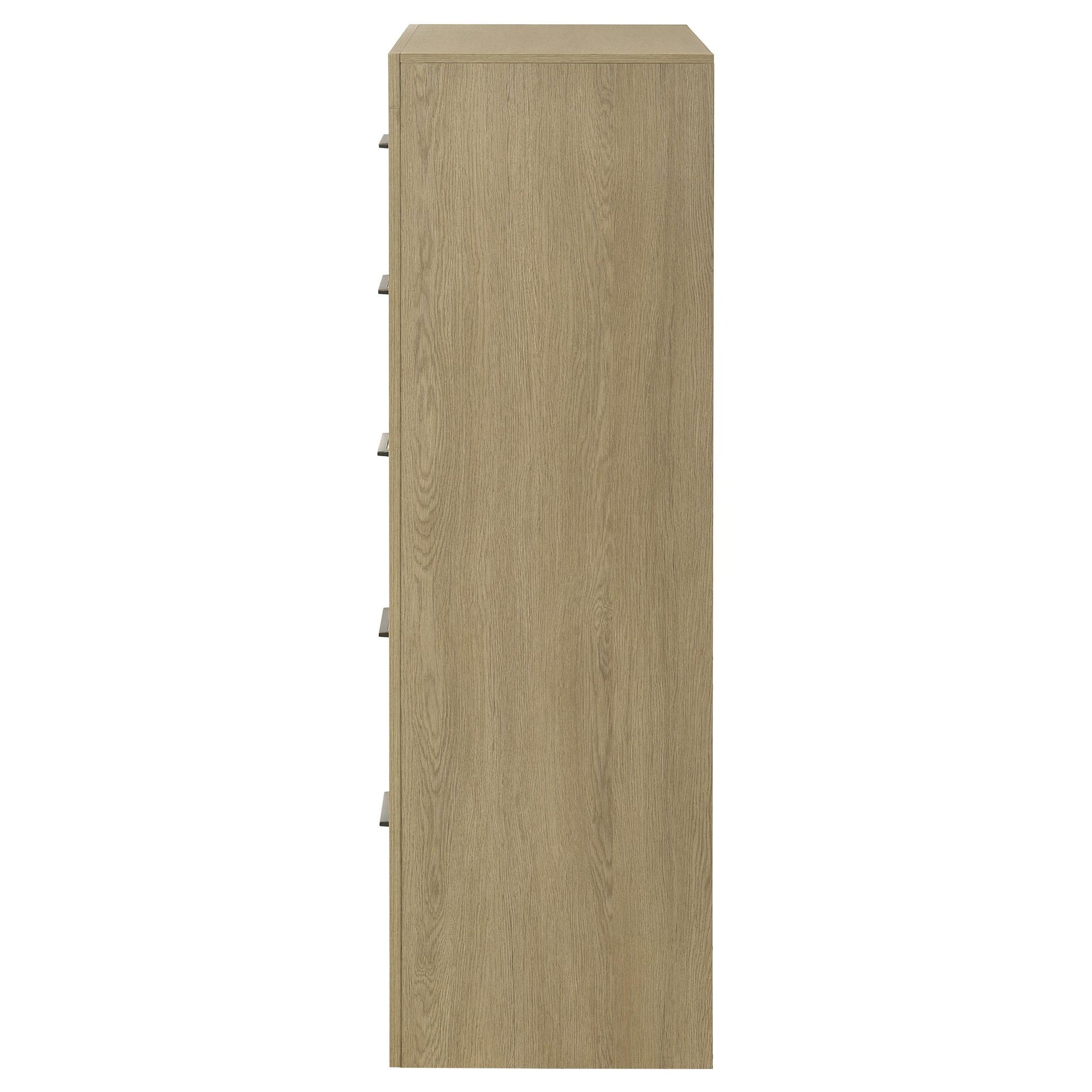  Coaster Furniture Hendricks 222655 5-drawer Bedroom Chest - Light Oak IMAGE 1