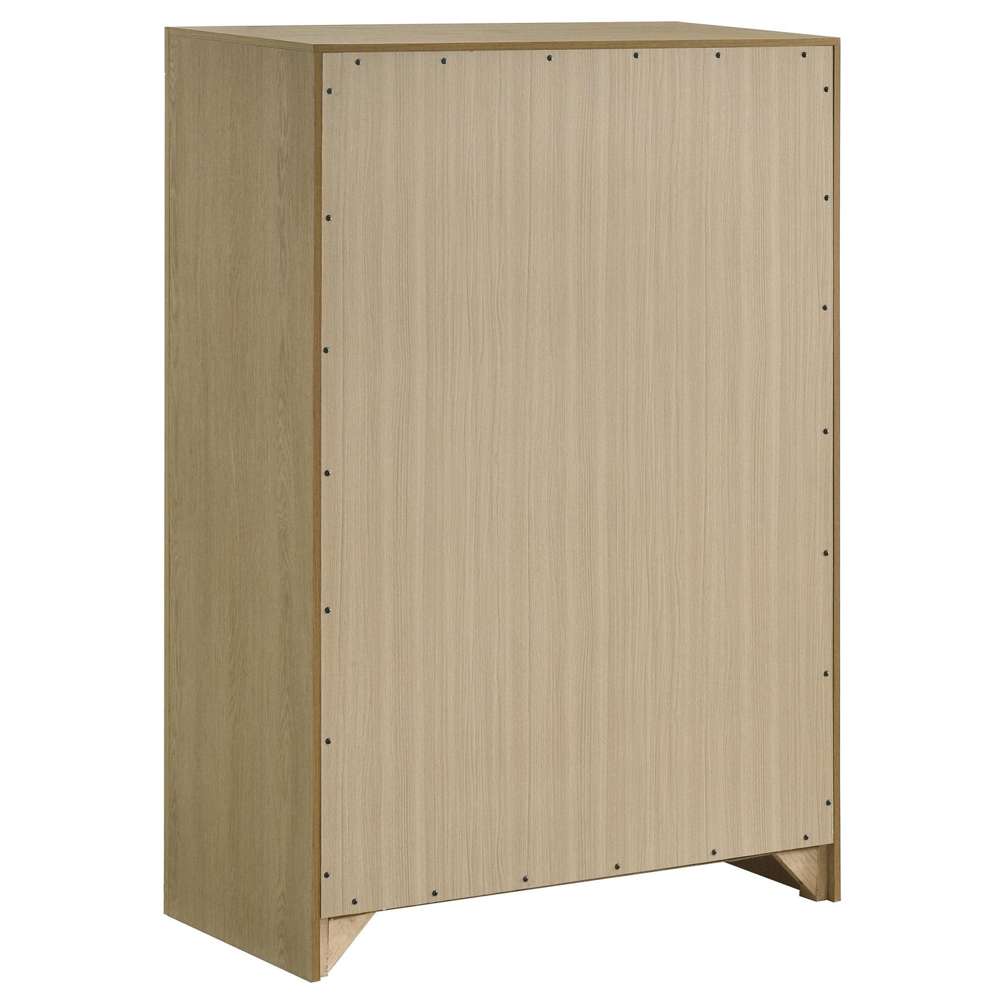  Coaster Furniture Hendricks 222655 5-drawer Bedroom Chest - Light Oak IMAGE 4