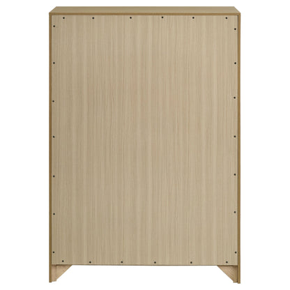  Coaster Furniture Hendricks 222655 5-drawer Bedroom Chest - Light Oak IMAGE 7