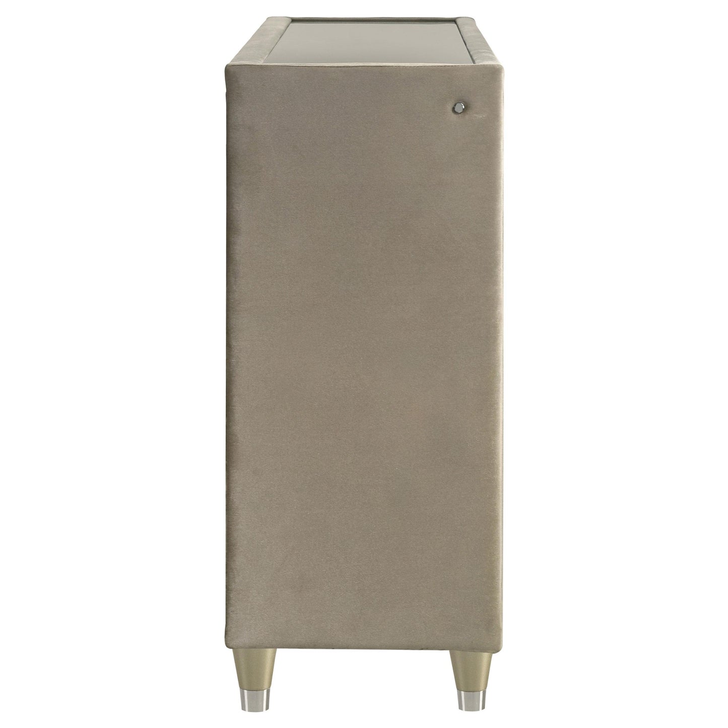 Coaster Furniture Lorient 222663 8-drawer LED Bedroom Dresser Cabinet - Ivory/Camel IMAGE 7
