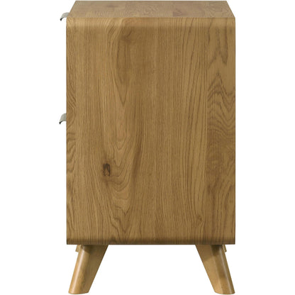  Coaster Furniture Bennett 222902 2-drawer Bedroom Nightstand Bedside Table - Light Oak IMAGE 5