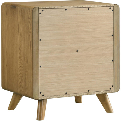  Coaster Furniture Bennett 222902 2-drawer Bedroom Nightstand Bedside Table - Light Oak IMAGE 6