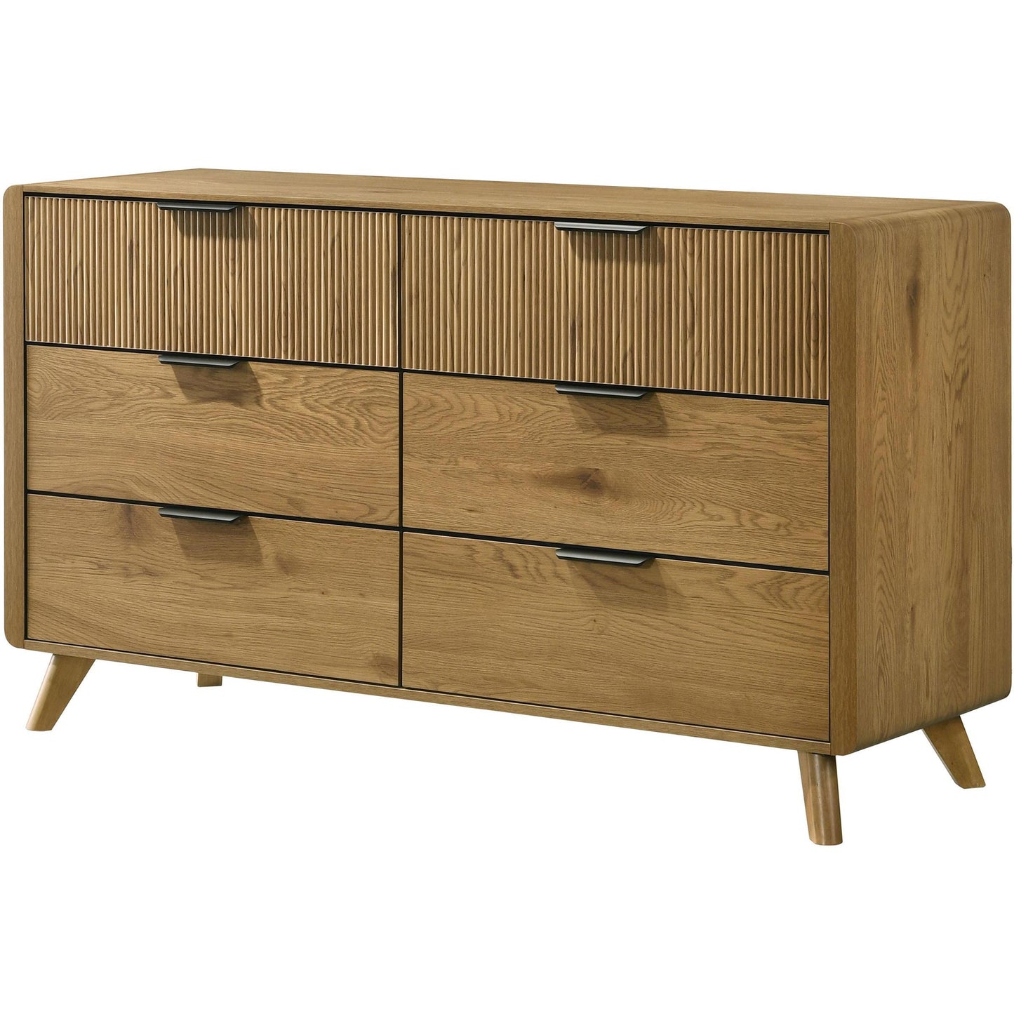  Coaster Furniture Bennett 222903 6-drawer Bedroom Dresser Cabinet - Light Oak IMAGE 4