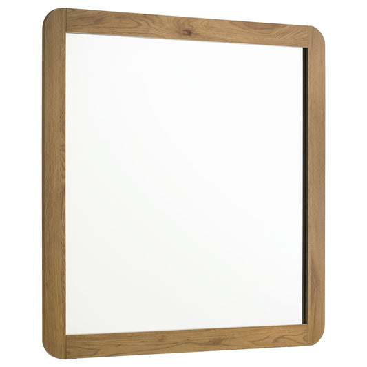  Coaster Furniture Bennett 222904 Bedroom Dresser Mirror - Light Oak IMAGE 1