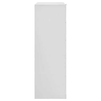  Coaster Furniture Ines 223095 5-drawer Bedroom Chest - White High Gloss IMAGE 4