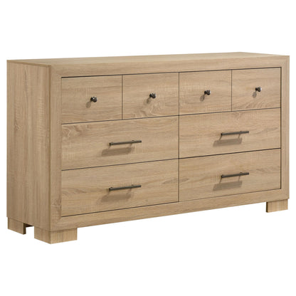  Coaster Furniture Arielle 223113 6-drawer Bedroom Dresser Cabinet - Light Oak IMAGE 1
