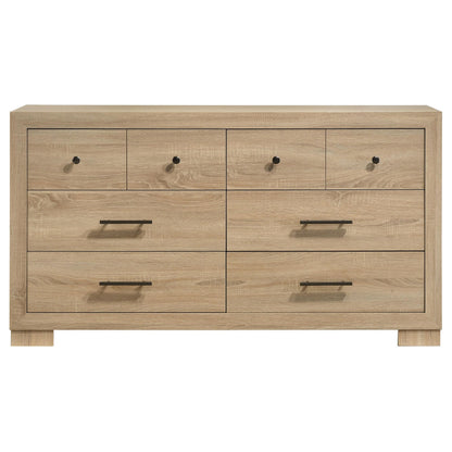 Coaster Furniture Arielle 223113 6-drawer Bedroom Dresser Cabinet - Light Oak IMAGE 7