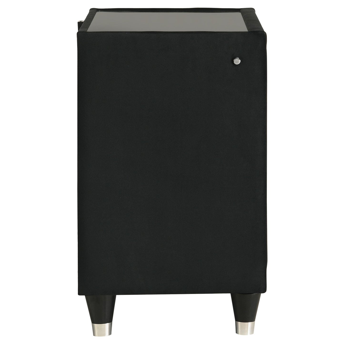  Coaster Furniture Lorient 223162 2-drawer LED Nightstand with USB - Black IMAGE 10