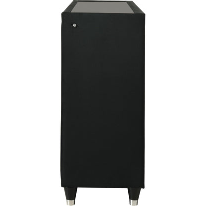  Coaster Furniture Lorient 223163 8-drawer LED Bedroom Dresser Cabinet - Black IMAGE 5