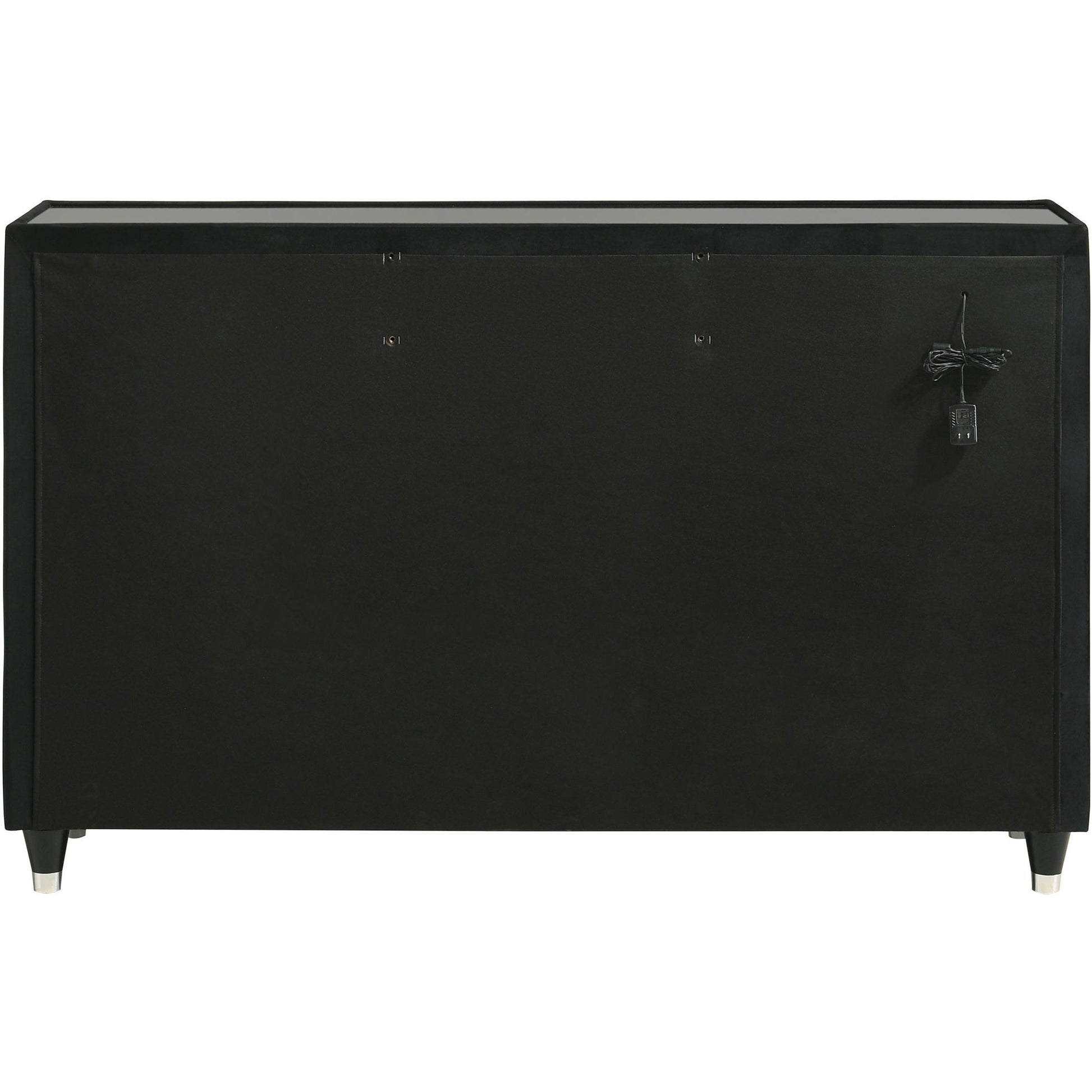  Coaster Furniture Lorient 223163 8-drawer LED Bedroom Dresser Cabinet - Black IMAGE 7