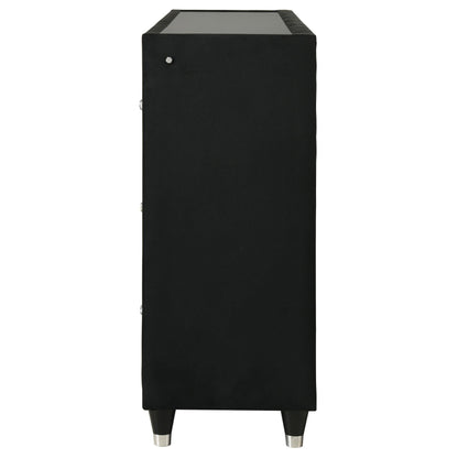  Coaster Furniture Lorient 223163FB 8-drawer LED Bedroom Flame Box Dresser - Black IMAGE 15
