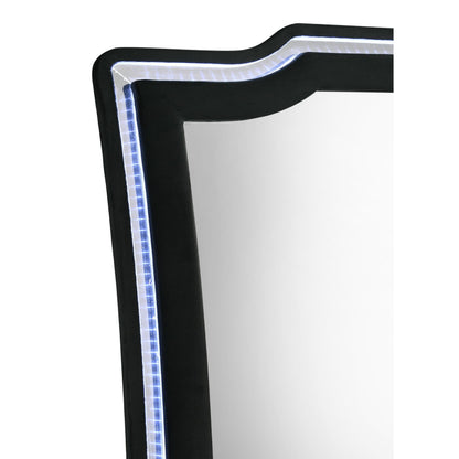  Coaster Furniture Lorient 223164 LED Dresser Mirror - Black IMAGE 2