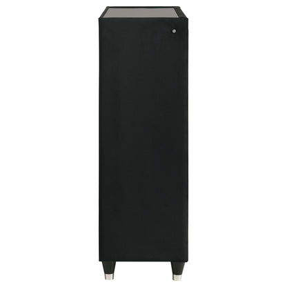  Coaster Furniture Lorient 223165 5-drawer LED Chest - Black IMAGE 9