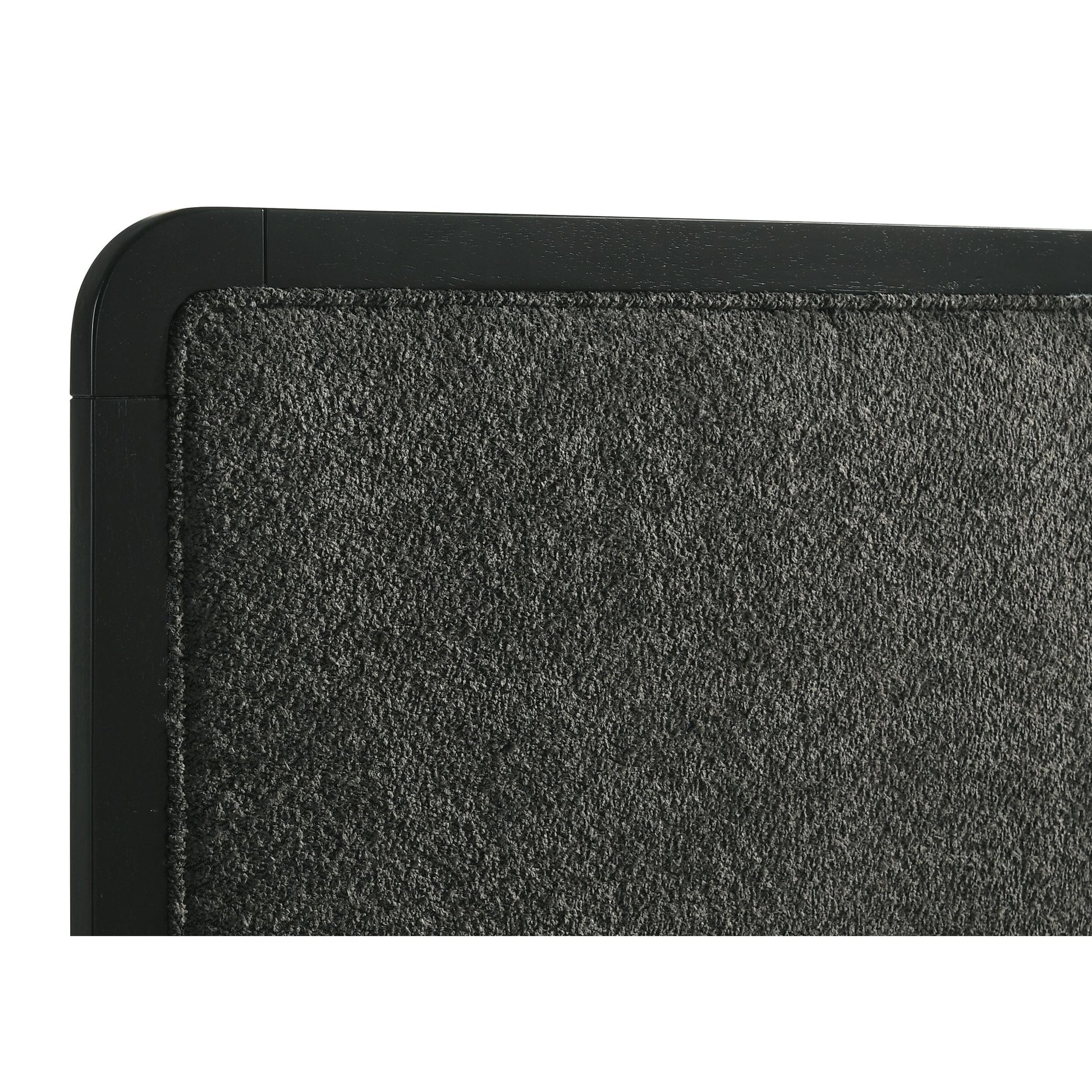 Coaster Furniture Cavelle 223661F 51-inch Upholstered Full Panel Bed - Black IMAGE 7