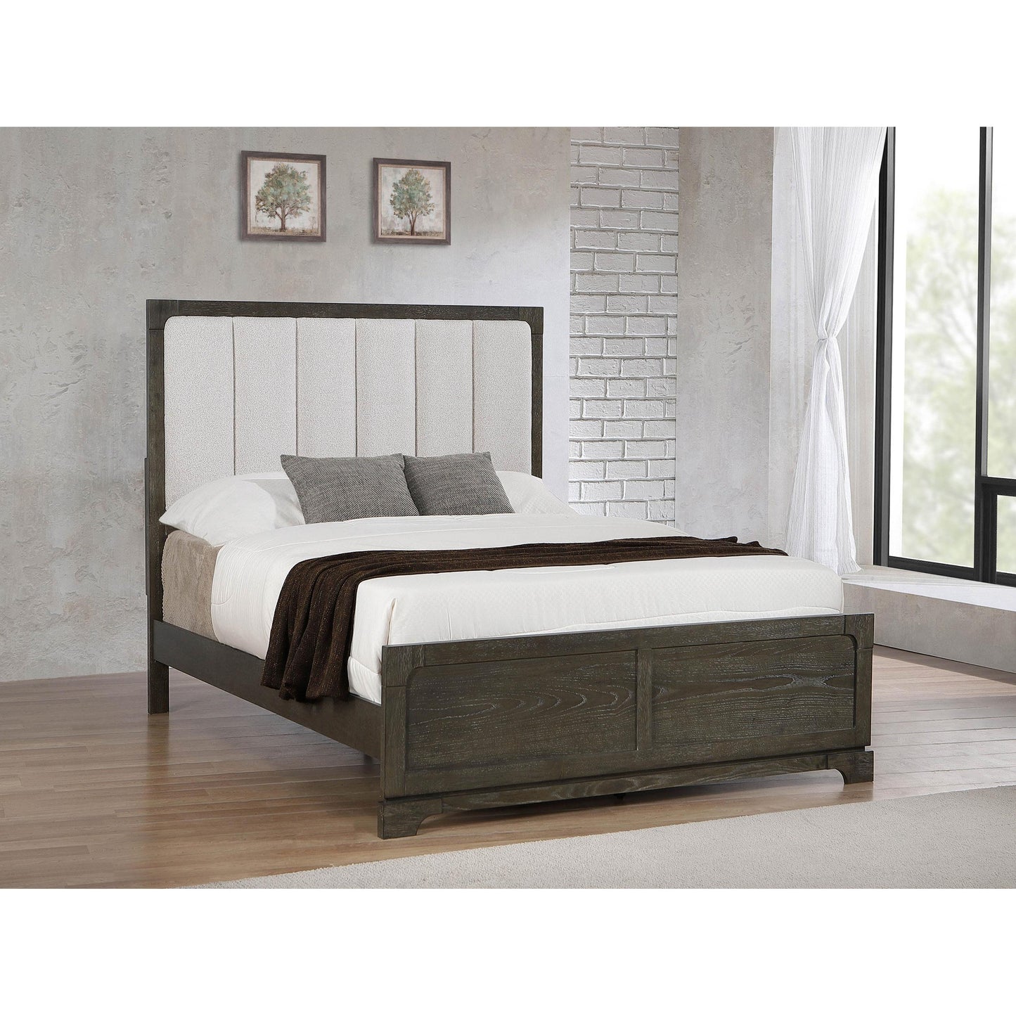  Coaster Furniture Gran 224930KE Park 59-inch Eastern King Panel Bed - Dark Cocoa IMAGE 3