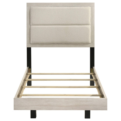  Coaster Furniture Trenton 225061T 54-inch Wood Twin Panel Bed - Rustic Cream IMAGE 10