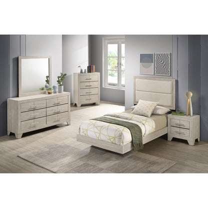  Coaster Furniture Trenton 225061T 54-inch Wood Twin Panel Bed - Rustic Cream IMAGE 12