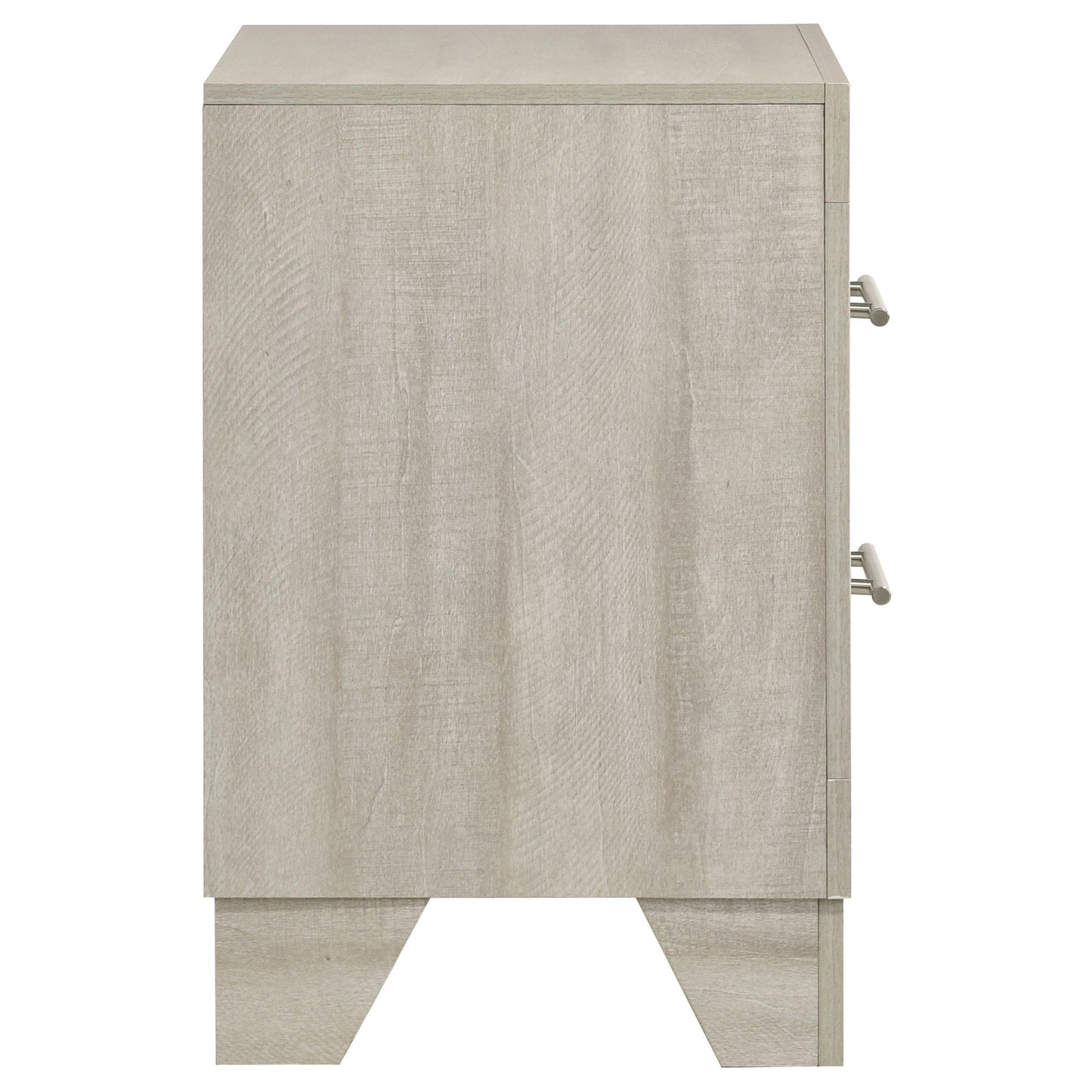  Coaster Furniture Trenton 225062 2-drawer Nightstand Bedside Table - Rustic Cream IMAGE 1