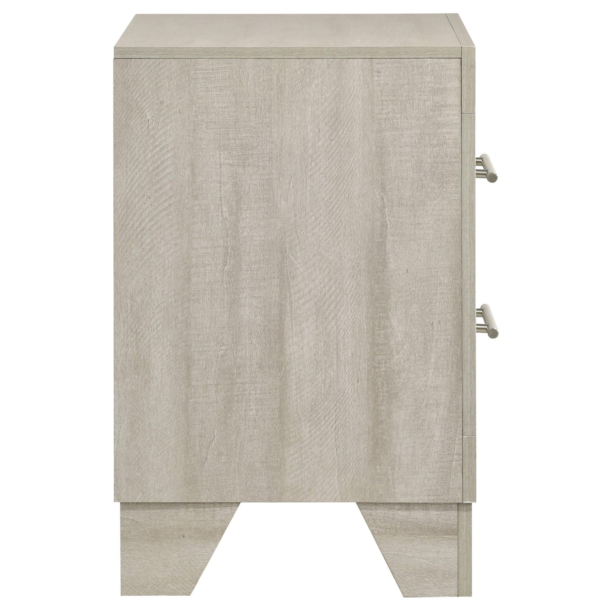  Coaster Furniture Trenton 225062 2-drawer Nightstand Bedside Table - Rustic Cream IMAGE 1