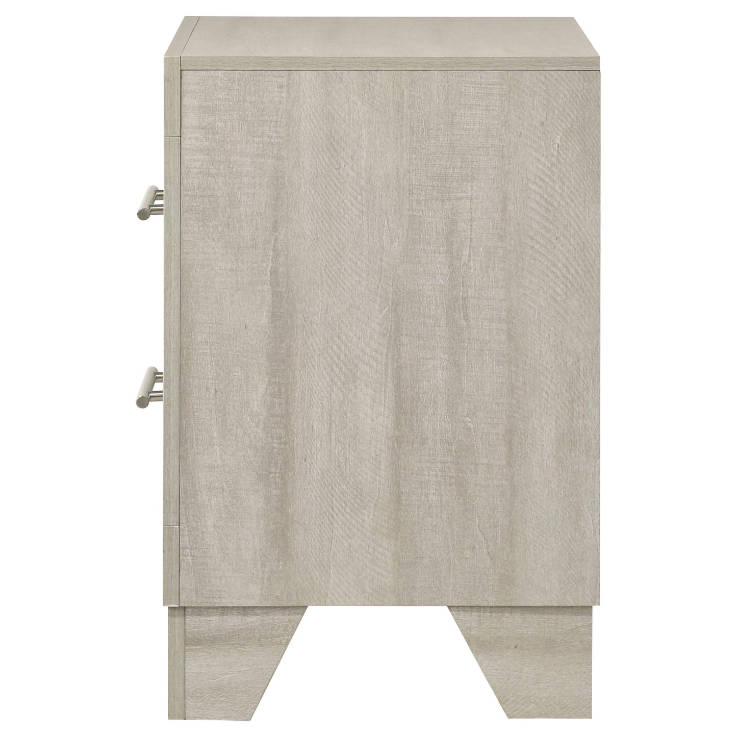  Coaster Furniture Trenton 225062 2-drawer Nightstand Bedside Table - Rustic Cream IMAGE 3