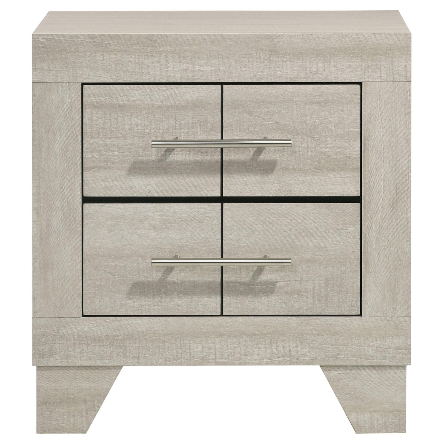  Coaster Furniture Trenton 225062 2-drawer Nightstand Bedside Table - Rustic Cream IMAGE 7