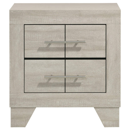  Coaster Furniture Trenton 225062 2-drawer Nightstand Bedside Table - Rustic Cream IMAGE 7
