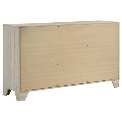  Coaster Furniture Trenton 225063 6-drawer Bedroom Dresser - Rustic Cream IMAGE 5