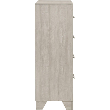  Coaster Furniture Trenton 225065 4-drawer Bedroom Chest - Rustic Cream IMAGE 9
