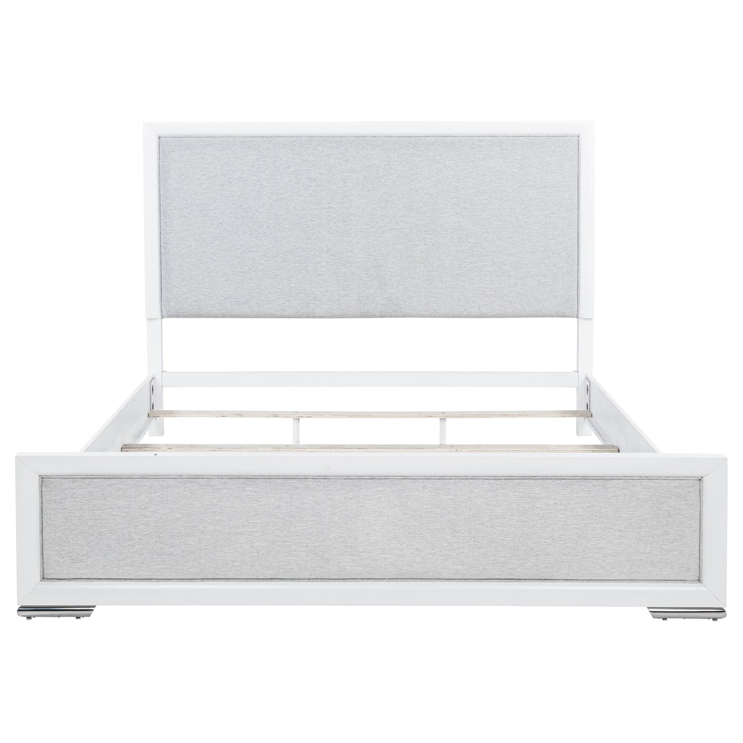 Coaster Furniture Gracemont 225071KE 57-inch Eastern King Panel Bed - Grey/White IMAGE 11
