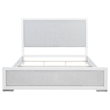  Coaster Furniture Gracemont 225071KE 57-inch Eastern King Panel Bed - Grey/White IMAGE 11