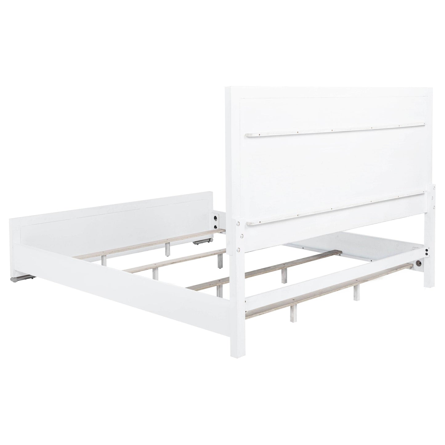  Coaster Furniture Gracemont 225071KE 57-inch Eastern King Panel Bed - Grey/White IMAGE 2