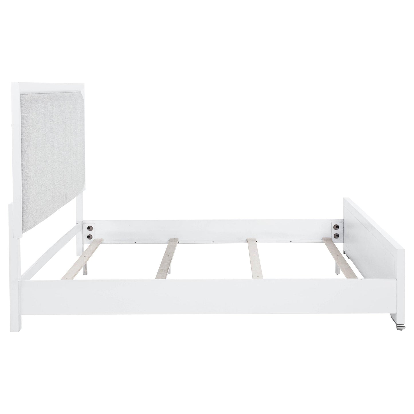  Coaster Furniture Gracemont 225071KE 57-inch Eastern King Panel Bed - Grey/White IMAGE 5