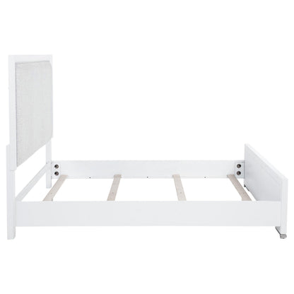  Coaster Furniture Gracemont 225071Q 57-inch Queen Panel Bed - Grey/White IMAGE 1