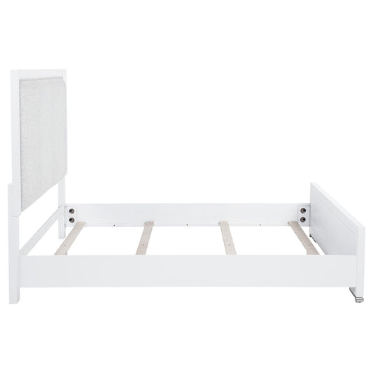  Coaster Furniture Gracemont 225071Q 57-inch Queen Panel Bed - Grey/White IMAGE 1
