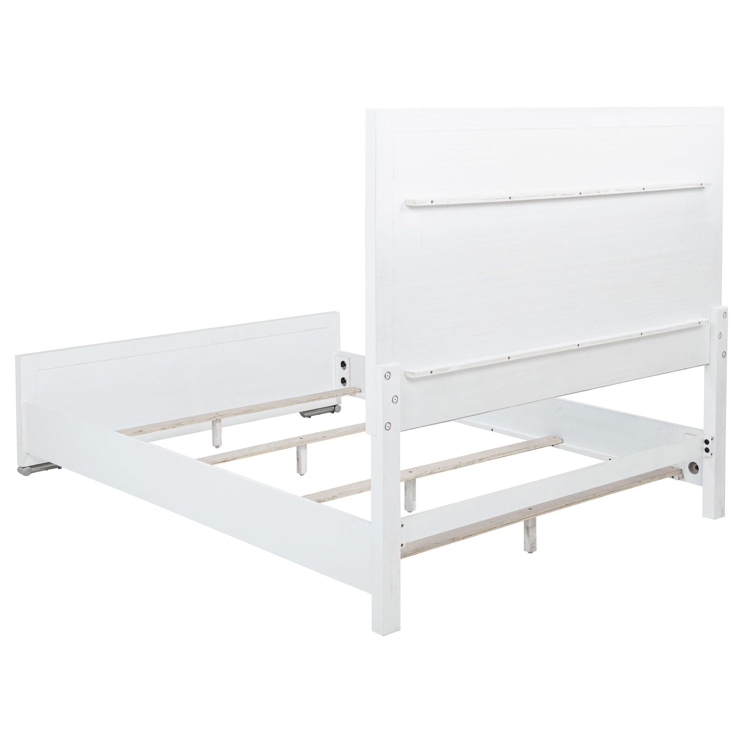  Coaster Furniture Gracemont 225071Q 57-inch Queen Panel Bed - Grey/White IMAGE 4