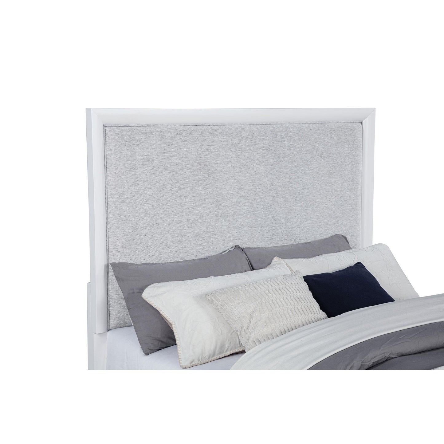  Coaster Furniture Gracemont 225071Q 57-inch Queen Panel Bed - Grey/White IMAGE 7