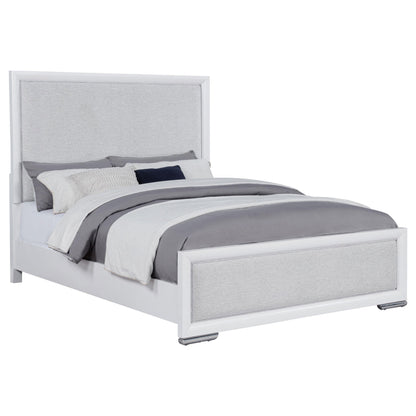  Coaster Furniture Gracemont 225071Q 57-inch Queen Panel Bed - Grey/White IMAGE 8