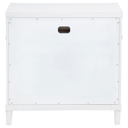  Coaster Furniture Gracemont 225072 3-drawer Bedroom Nightstand Bedside Table - White IMAGE 5