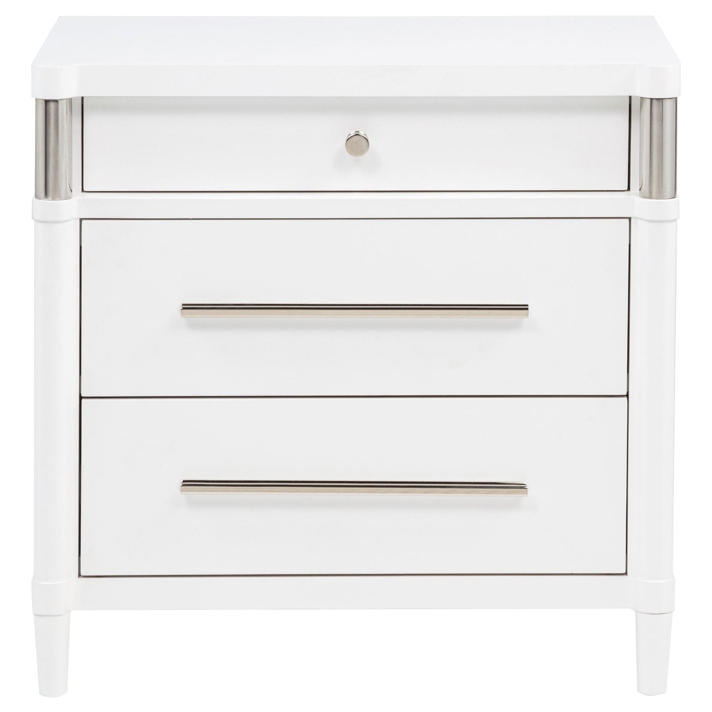  Coaster Furniture Gracemont 225072 3-drawer Bedroom Nightstand Bedside Table - White IMAGE 7
