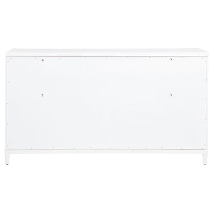  Coaster Furniture Gracemont 225073 8-drawer Bedroom Dresser Cabinet - White IMAGE 4