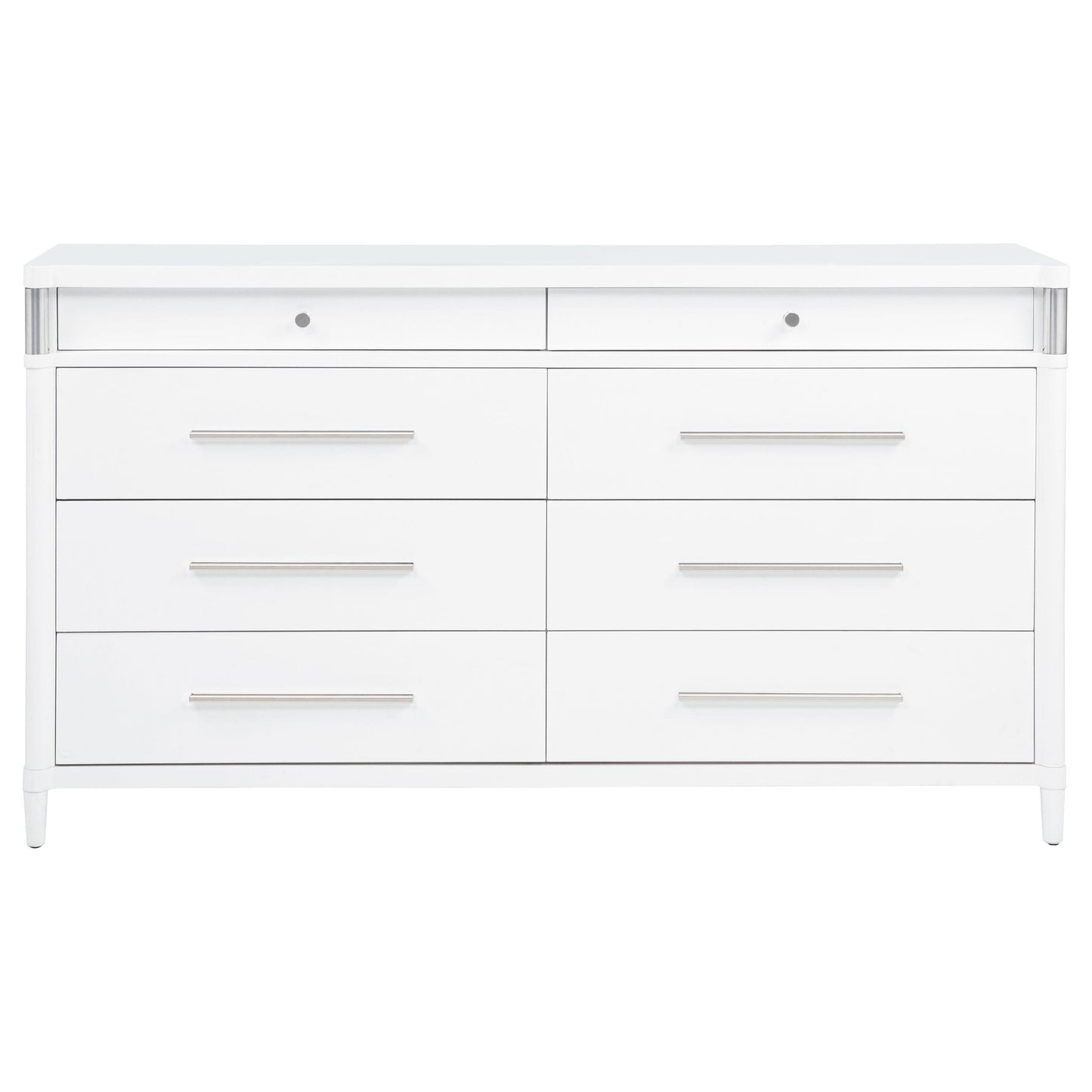  Coaster Furniture Gracemont 225073 8-drawer Bedroom Dresser Cabinet - White IMAGE 8
