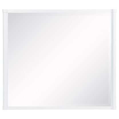  Coaster Furniture Gracemont 225074 Dresser Mirror - White IMAGE 1