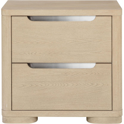  Coaster Furniture Ladera 225082 2-drawer Nightstand Bedside Table - Light Elm IMAGE 3