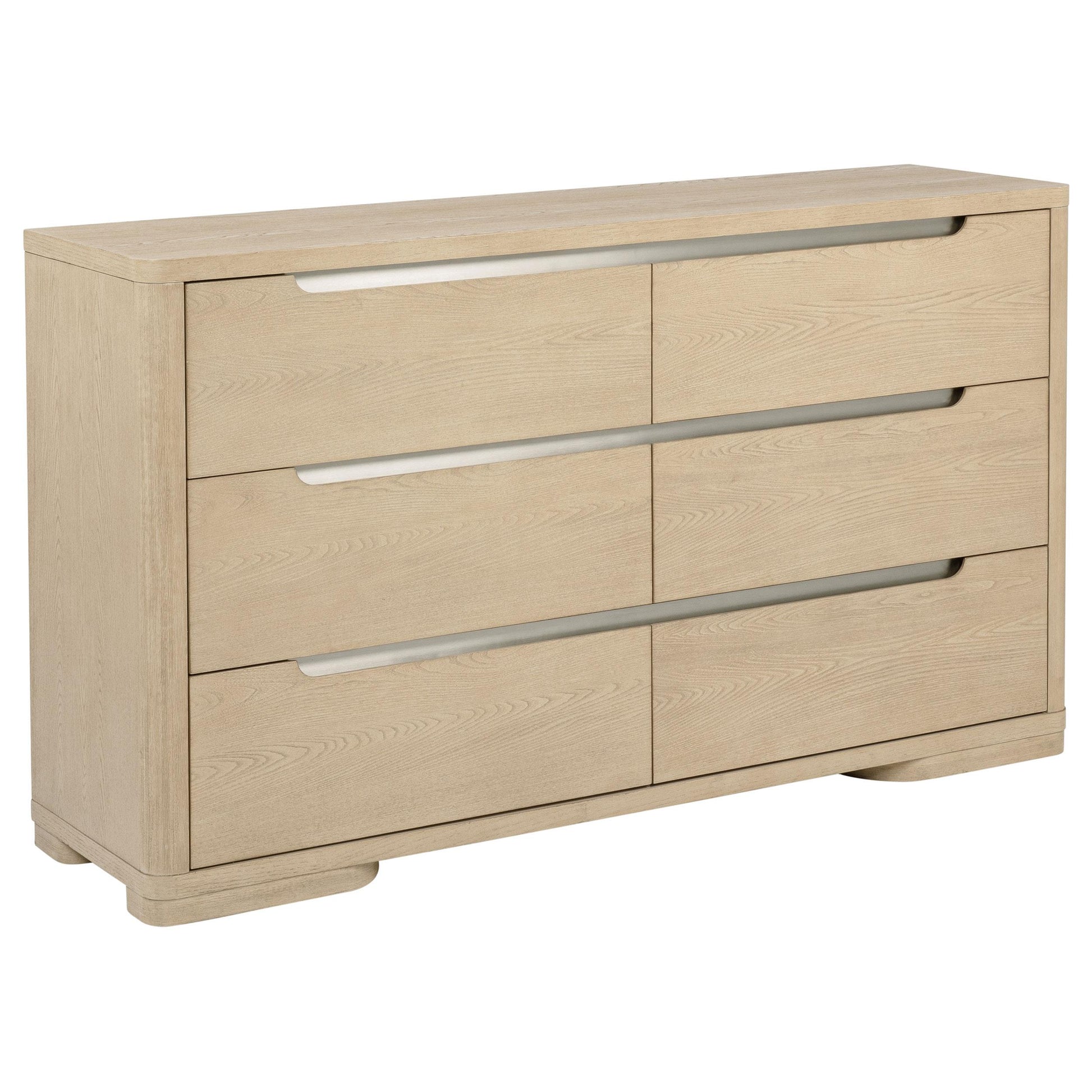  Coaster Furniture Ladera 225083 6-drawer Bedroom Dresser - Light Elm IMAGE 3