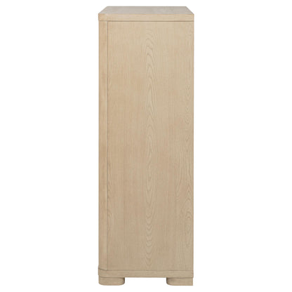  Coaster Furniture Ladera 225085 5-drawer Bedroom Chest - Light Elm IMAGE 2