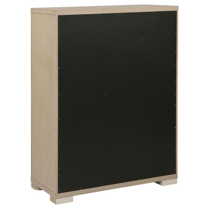  Coaster Furniture Ladera 225085 5-drawer Bedroom Chest - Light Elm IMAGE 4