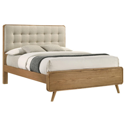  Coaster Furniture Robyn 225091KE Wood Eastern King Platform Bed - Light Ash IMAGE 6