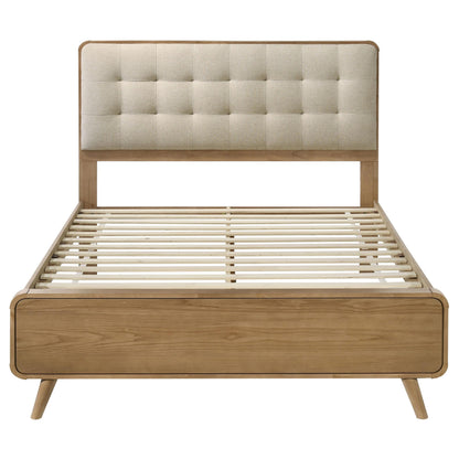  Coaster Furniture Robyn 225091KE Wood Eastern King Platform Bed - Light Ash IMAGE 9