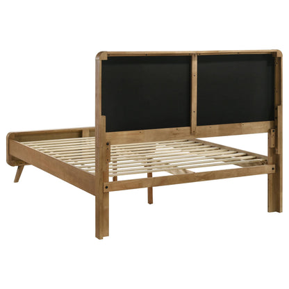  Coaster Furniture Robyn 225091Q Wood Queen Platform Bed - Light Ash IMAGE 3